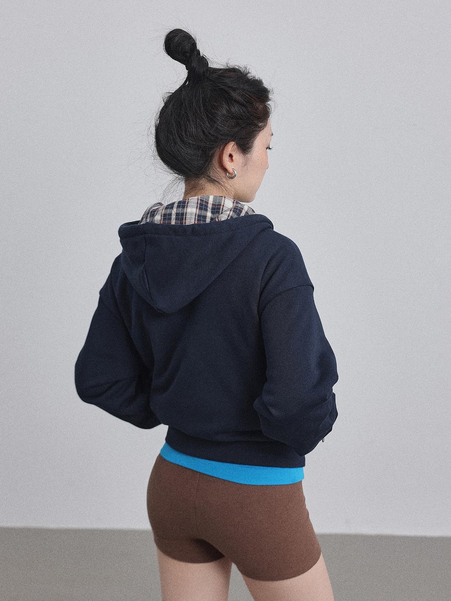 Achihara Winter Alowa Hoodie Sweatshirt V-neck T-shirt Long-Sleeve