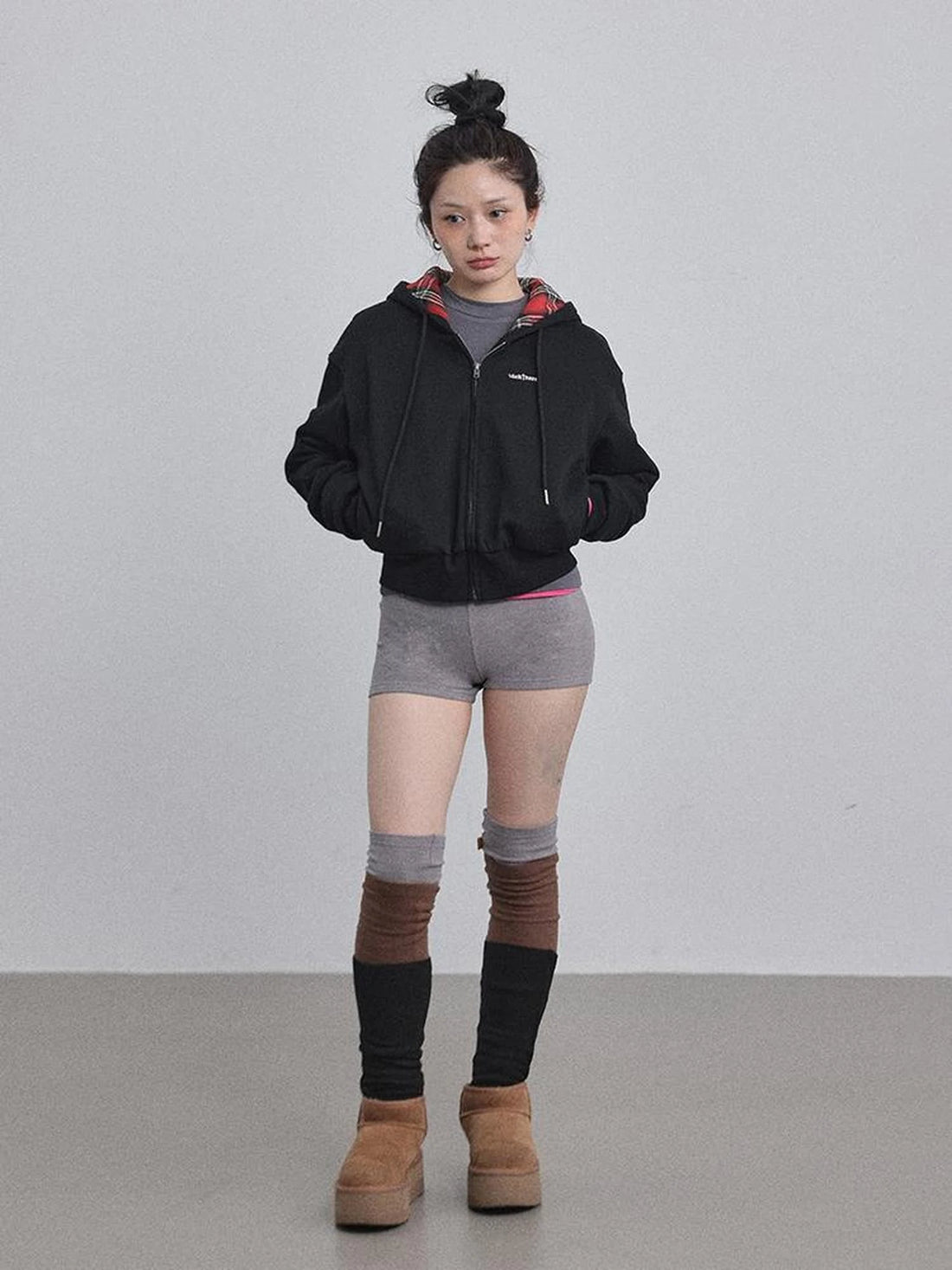 Winter Alowa Hoodie Sweatshirt V-neck T-shirt Long-Sleeve