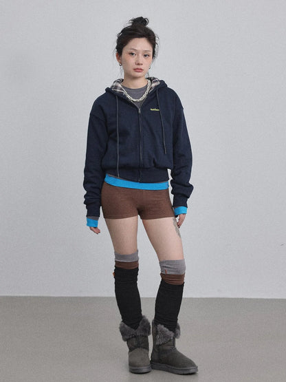 Winter Alowa Hoodie Sweatshirt V-neck T-shirt Long-Sleeve