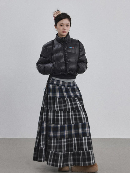 Winter Pixel Glow Short Padded Jacket