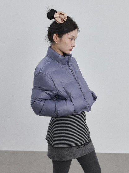 Achihara Winter Pixel Glow Short Padded Jacket