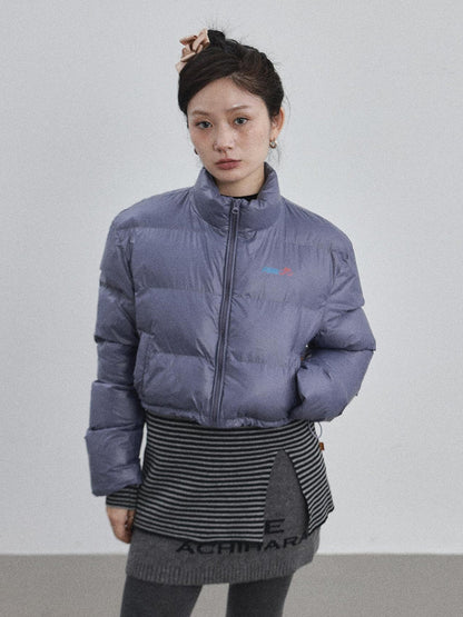 Achihara Winter Pixel Glow Short Padded Jacket