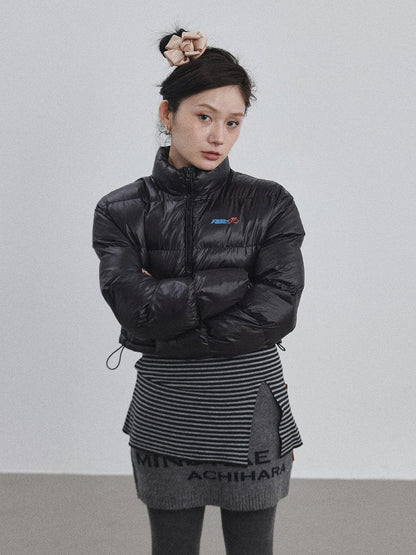 Achihara Winter Pixel Glow Short Padded Jacket
