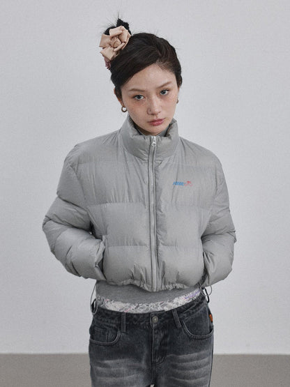 Achihara Winter Pixel Glow Short Padded Jacket