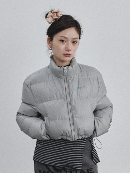 Winter Pixel Glow Short Padded Jacket