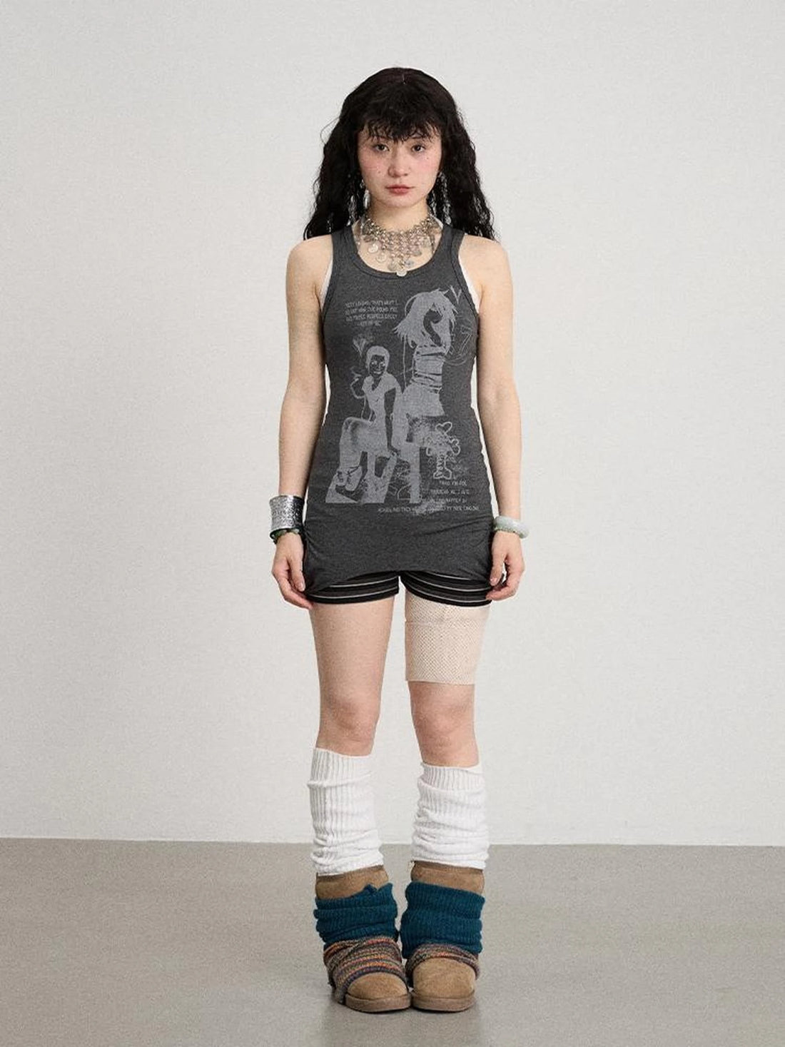 Wrap Around Love Vest Dress