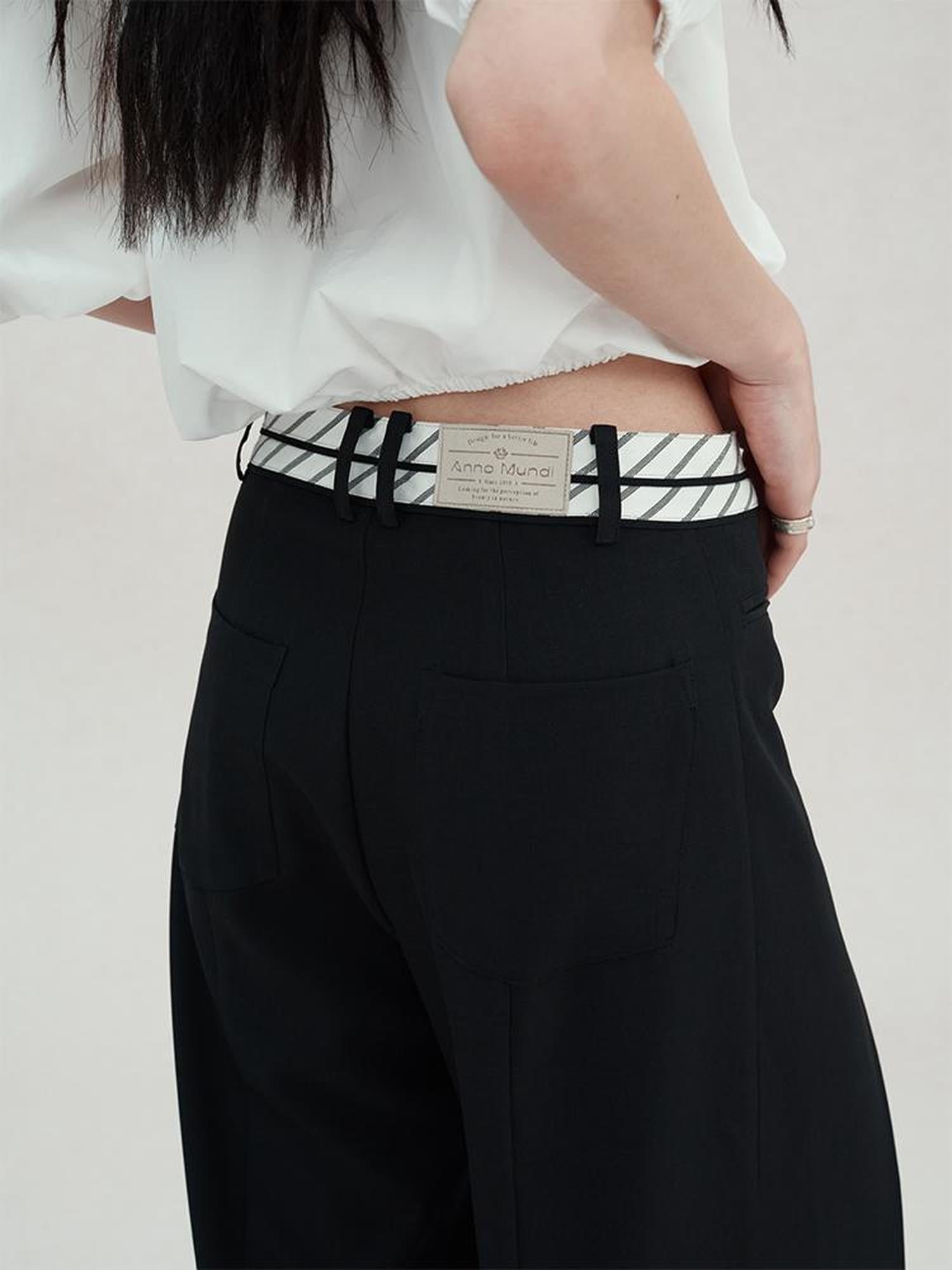 AnnoMundi Anti Wrinkle Twill Split Waist Trousers