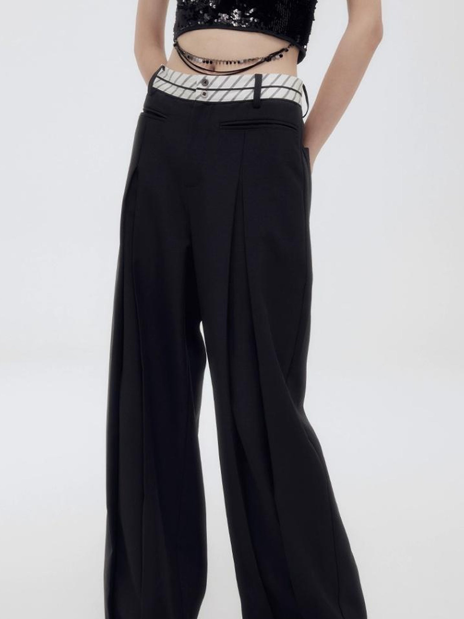 AnnoMundi Anti Wrinkle Twill Split Waist Trousers
