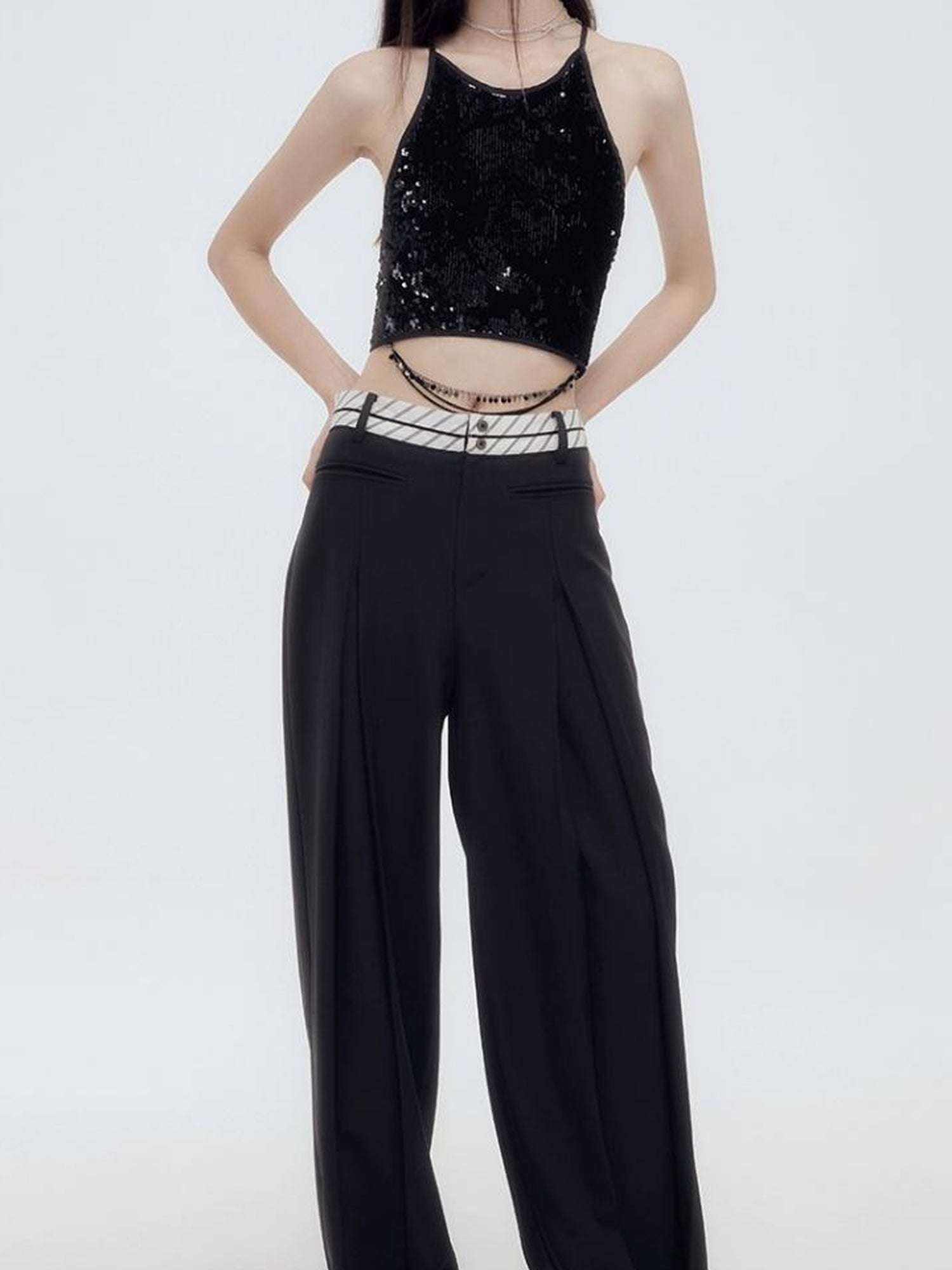 AnnoMundi Anti Wrinkle Twill Split Waist Trousers