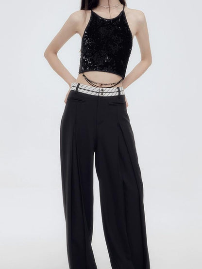 AnnoMundi Anti Wrinkle Twill Split Waist Trousers