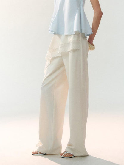 AnnoMundi Apricot Raw Edge Asymmetric Patchwork Women&