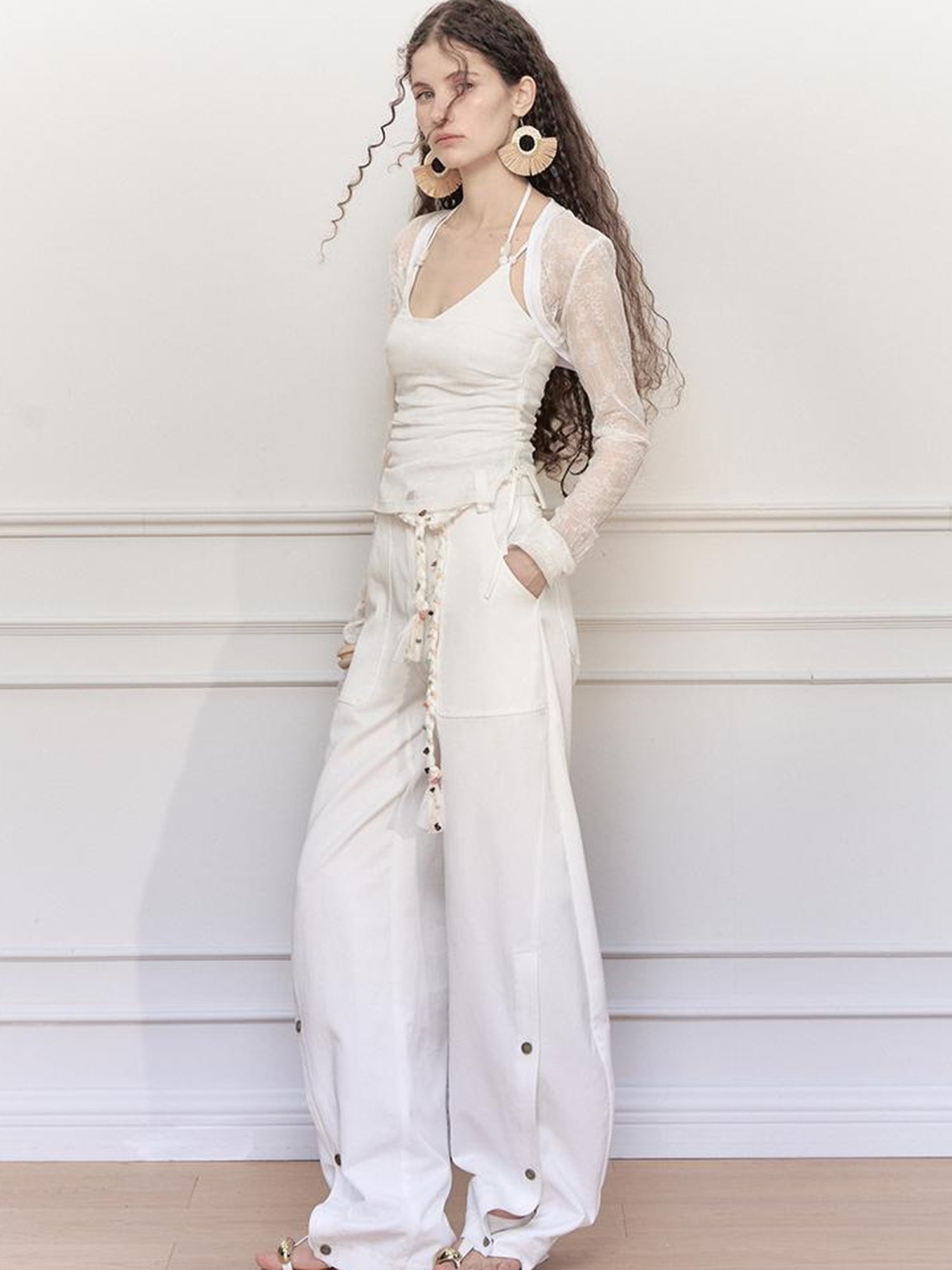 AnnoMundi Arc Sweep Draped Trousers