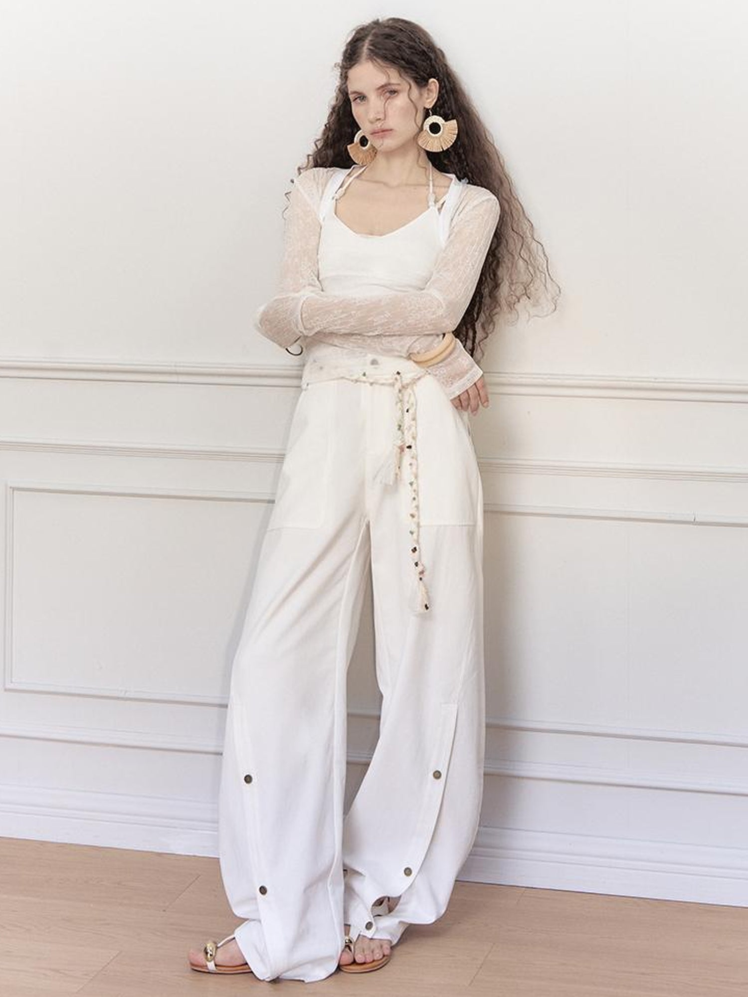 AnnoMundi Arc Sweep Draped Trousers