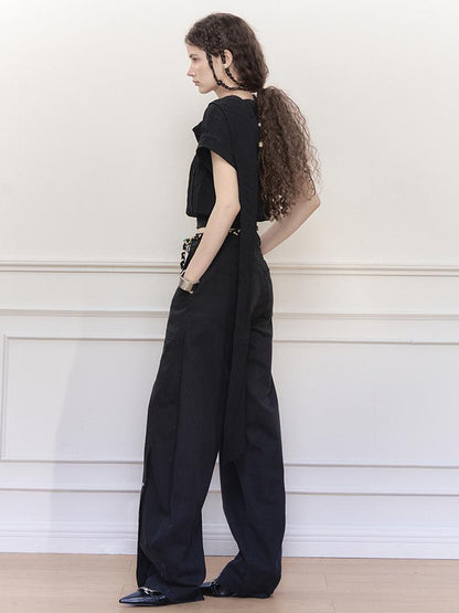 AnnoMundi Arc Sweep Draped Trousers