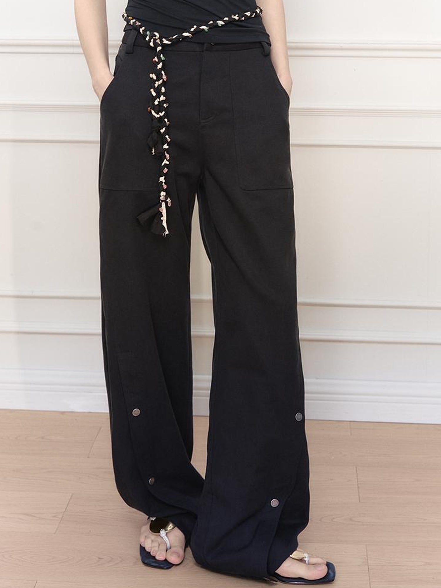 AnnoMundi Arc Sweep Draped Trousers