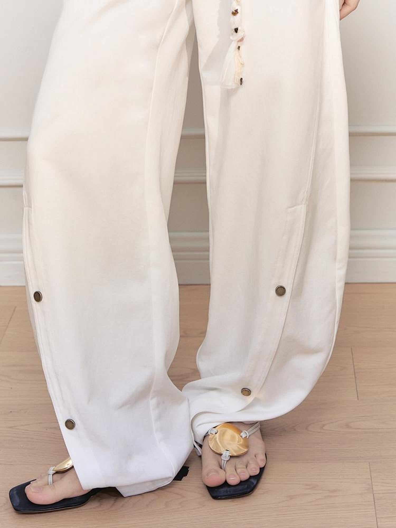 AnnoMundi Arc Sweep Draped Trousers