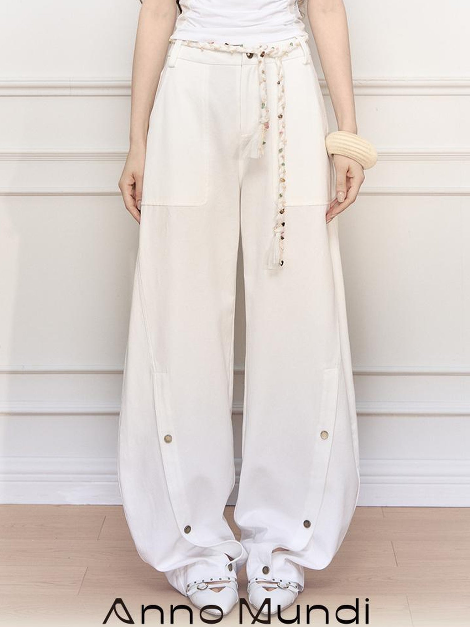 AnnoMundi Arc Sweep Draped Trousers
