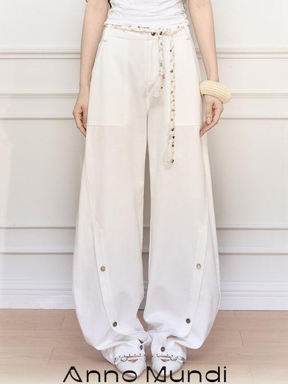 AnnoMundi Arc Sweep Draped Trousers