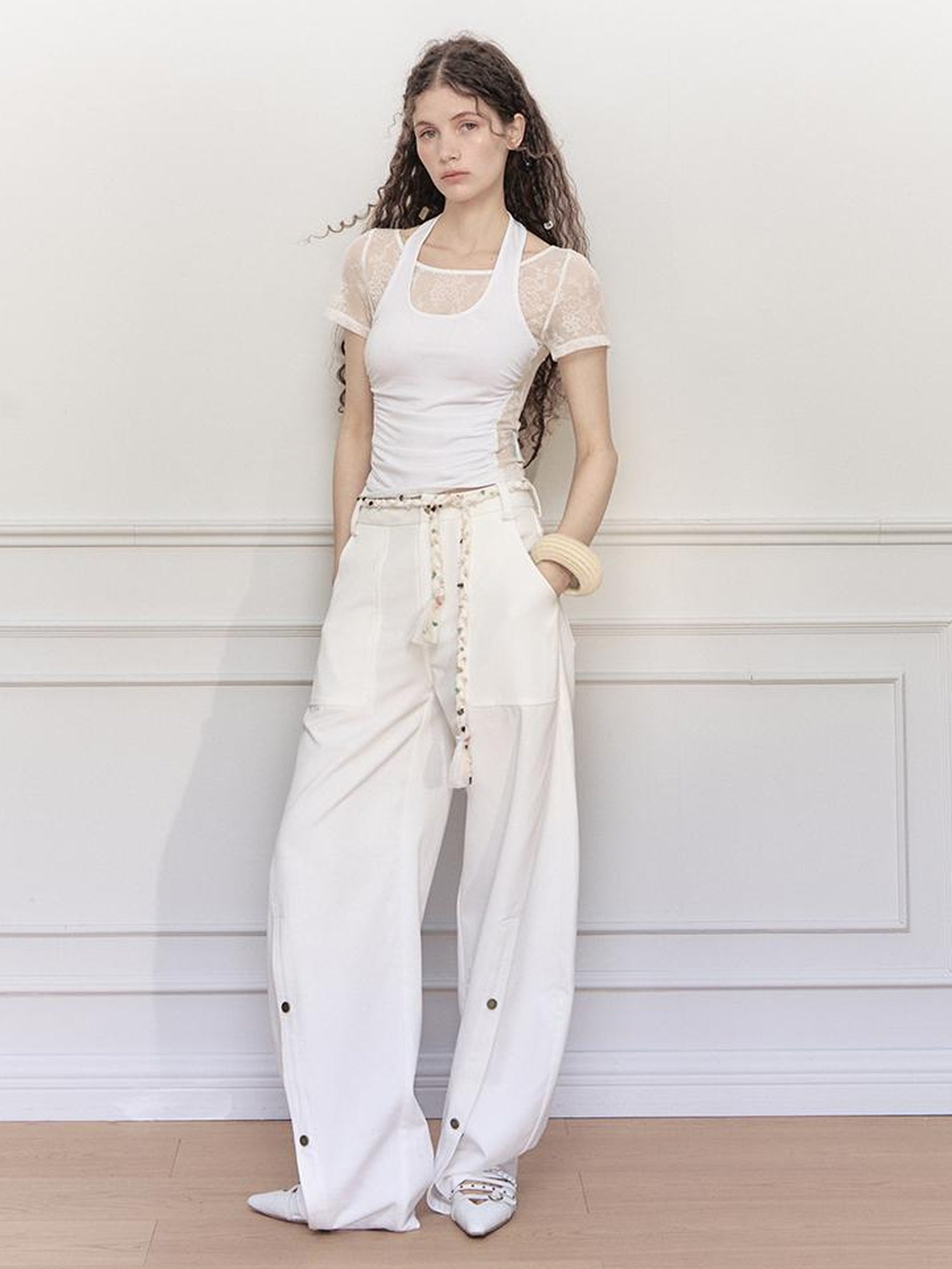 AnnoMundi Arc Sweep Draped Trousers