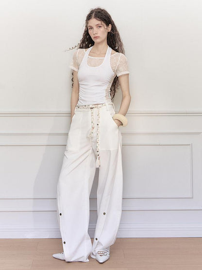 AnnoMundi Arc Sweep Draped Trousers