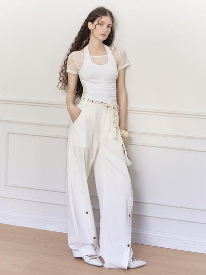 AnnoMundi Arc Sweep Draped Trousers