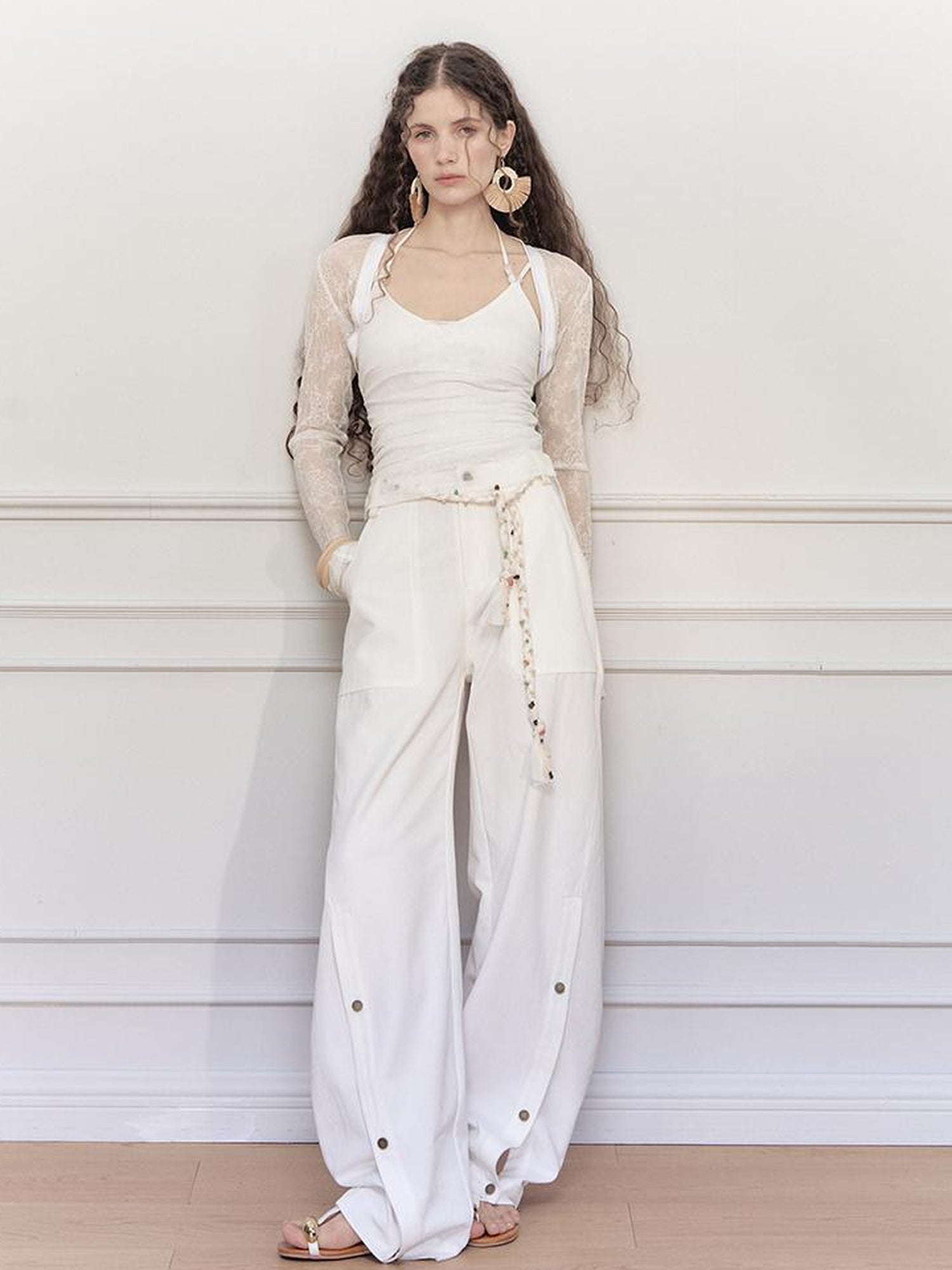 AnnoMundi Arc Sweep Draped Trousers