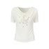 AnnoMundi_Beaded_Asymmetric_Neck_Loose_Women_Lyocell_Stretch_White_Short_Sleeve_T-Shirts_MISSTT