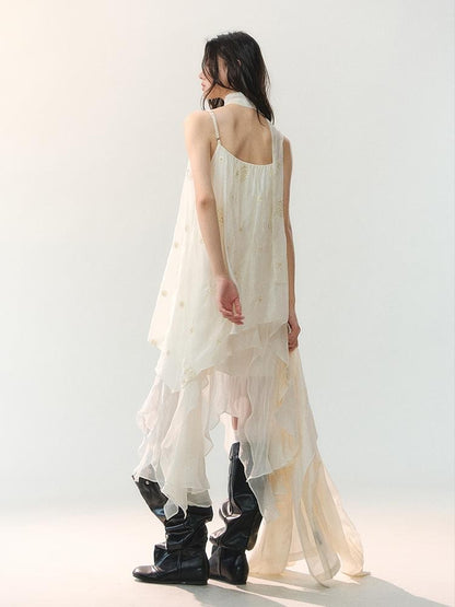 AnnoMundi Beaded Embroidered Irregular Wavy Women&