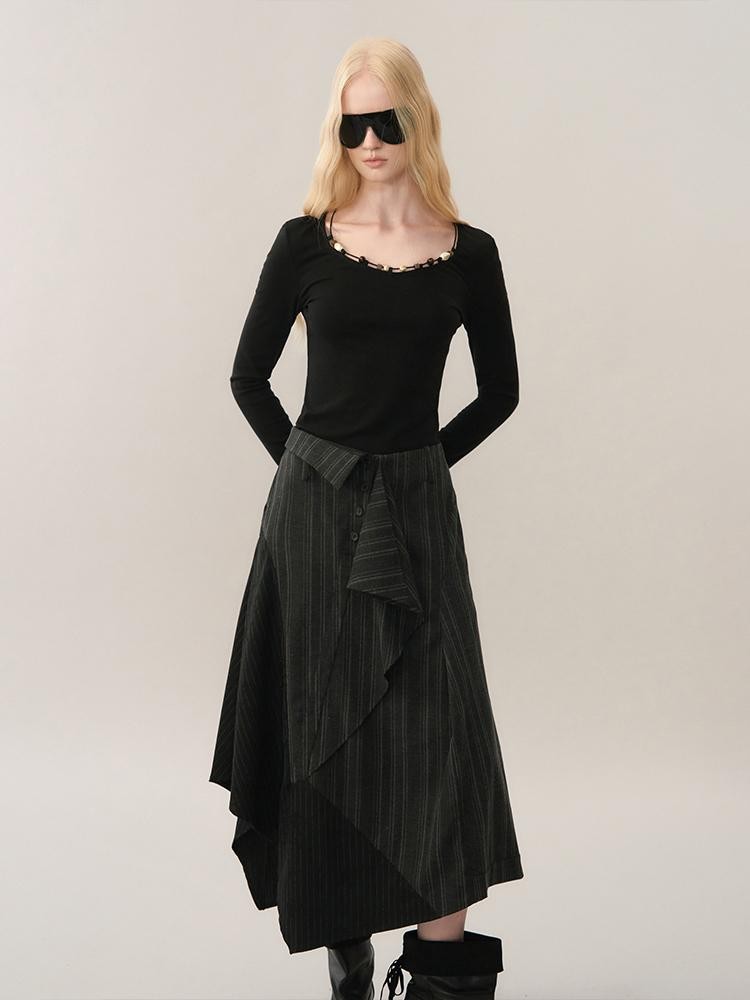 AnnoMundi Beaded Embroidered Slim Fit Knit Women&
