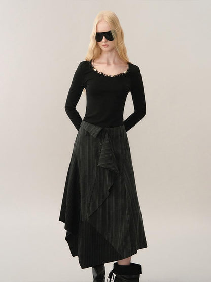 AnnoMundi Beaded Embroidered Slim Fit Knit Women&