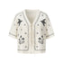 AnnoMundi Beige Applique Bird Embroidered Two Piece Women&