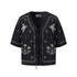 AnnoMundi Beige Applique Bird Embroidered Two Piece Women&