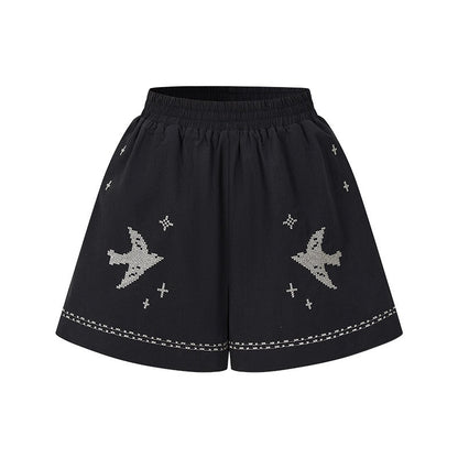 AnnoMundi_Beige_Applique_Bird_Embroidered_Two_Piece_Women&