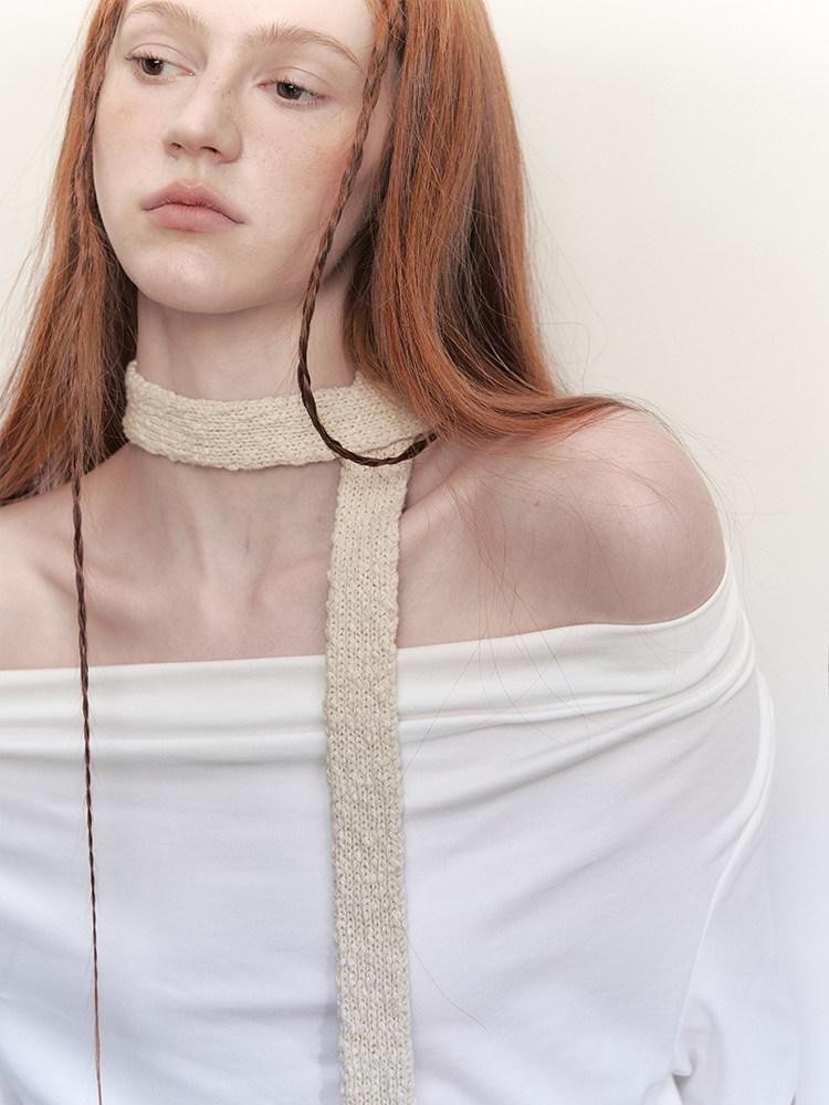 AnnoMundi Ceintures en coton beige romantiques, tissées à la main au crochet, style bohème ethnique, pour femmes