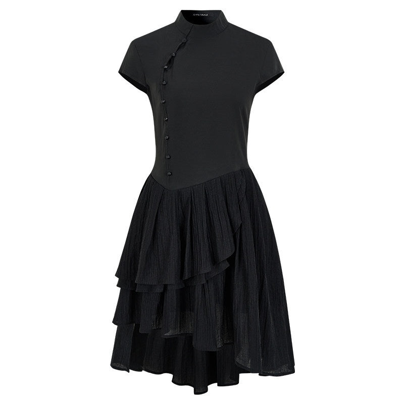 AnnoMundi_Black_Chinese_Asymmetric_Pearl_Button_Aline_Women&