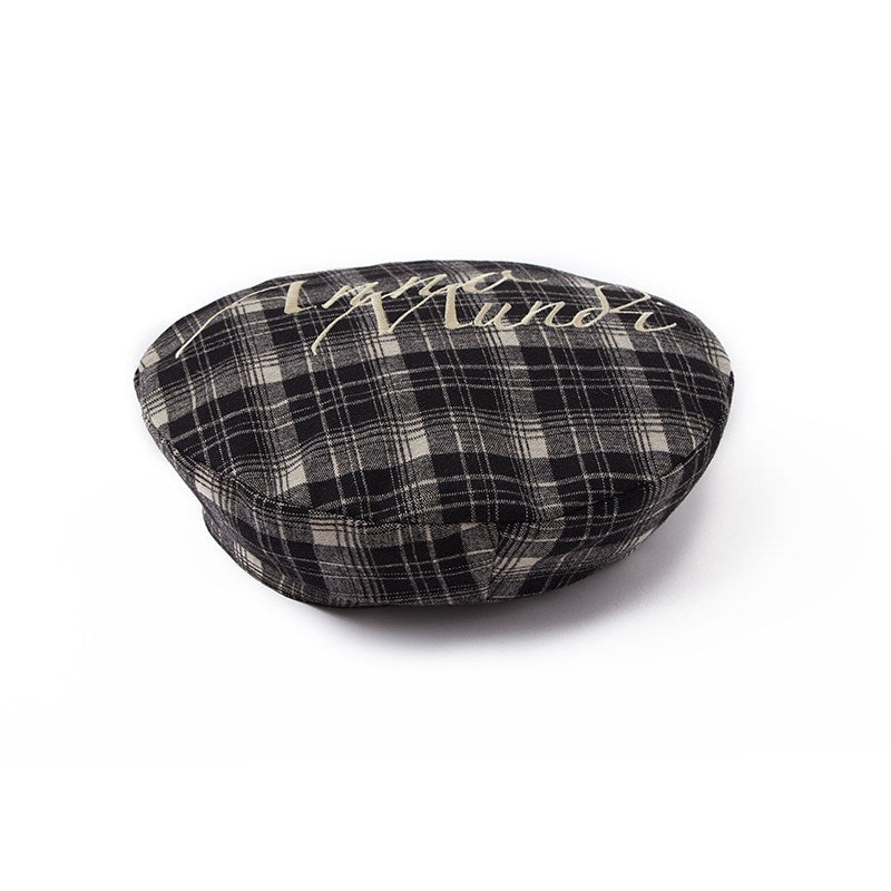 AnnoMundi_Black_White_Classic_Embroidered_Plaid_Checked_Women&