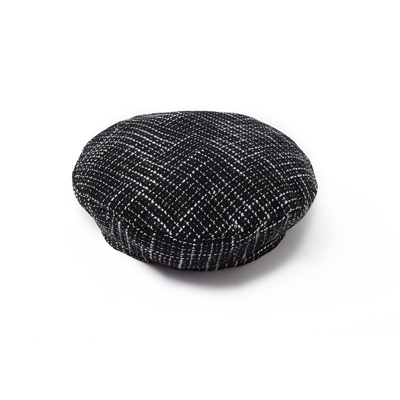 AnnoMundi_Black_White_Classic_Embroidered_Plaid_Checked_Women&