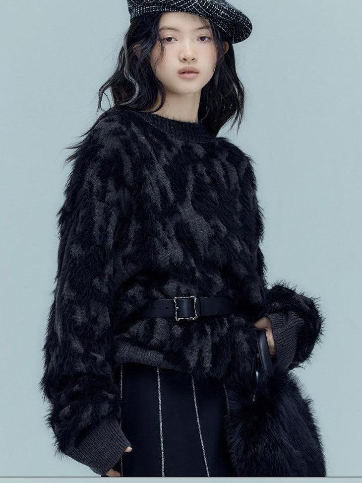 AnnoMundi Black White Classic Embroidered Plaid Checked Women&