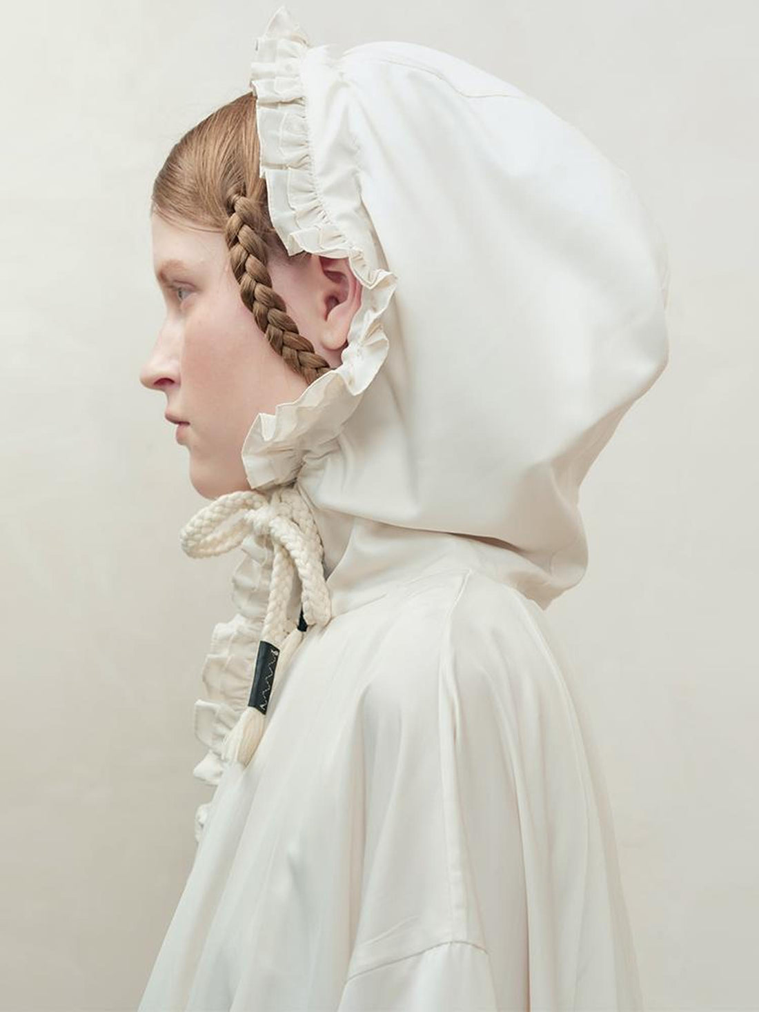 AnnoMundi Braided Sun Protection Shirt with Ruffle Hem