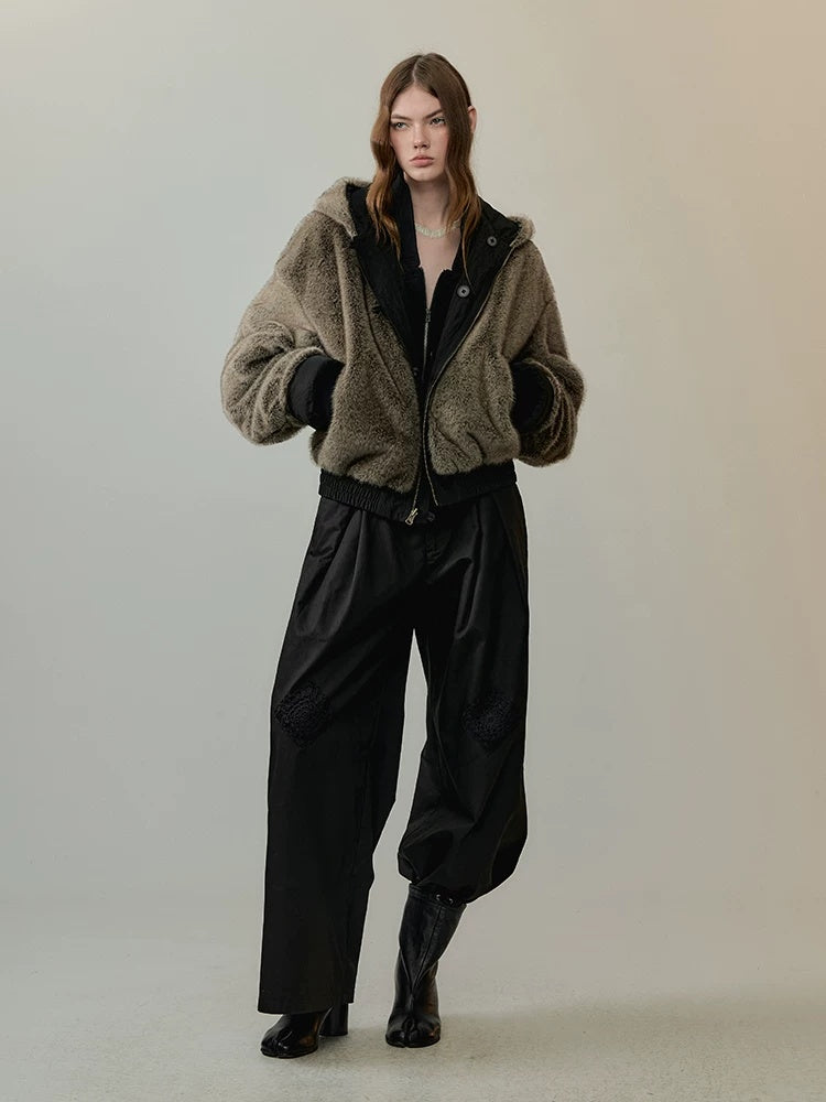 AnnoMundi Breathable Cotton Blend Loose Fit Zip Front Cardigan Commuter Jacket