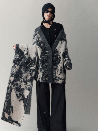 AnnoMundi Butterfly Bow High Waisted Wide Leg Pants