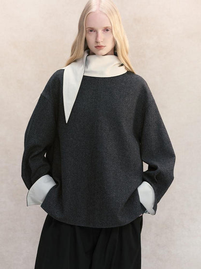 AnnoMundi Color Block Two Way Loose Women&