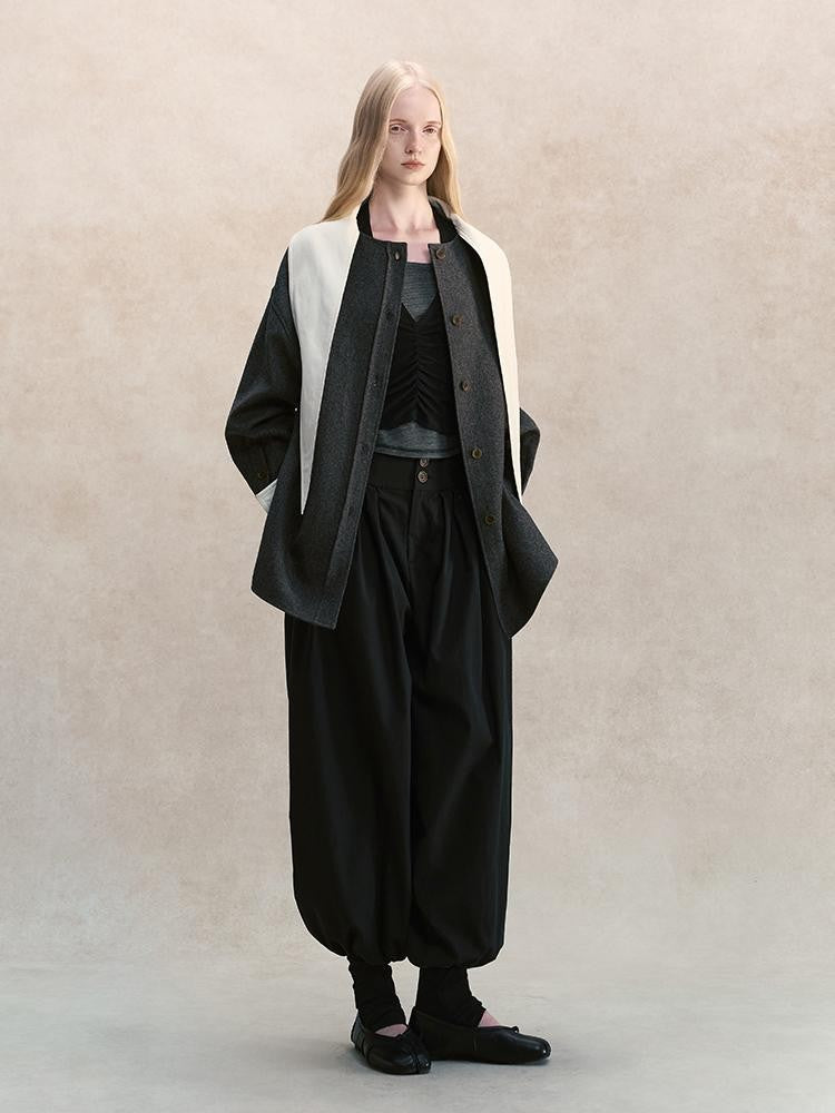 AnnoMundi Color Block Two Way Loose Women&