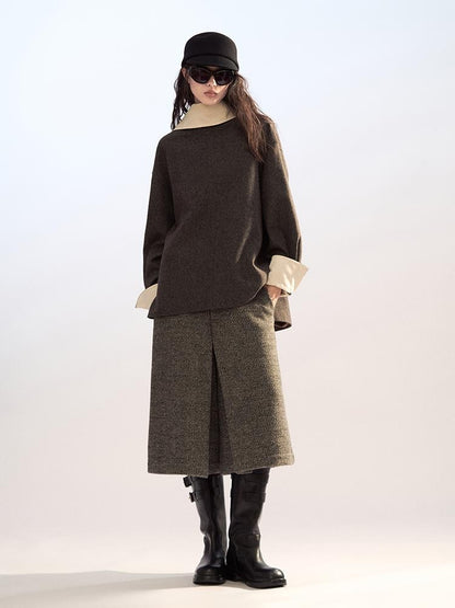 AnnoMundi Color Block Two Way Loose Women&