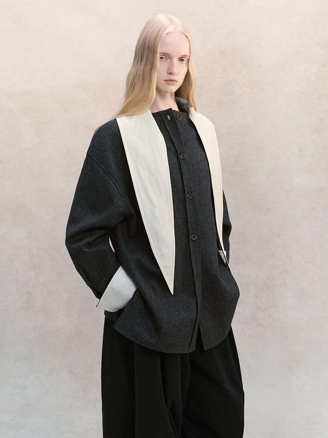 AnnoMundi Color Block Two Way Loose Women&