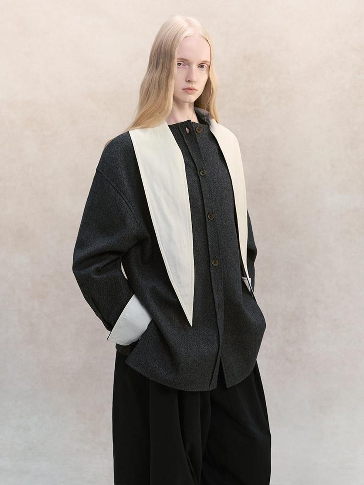 AnnoMundi Color Block Two Way Loose Women&