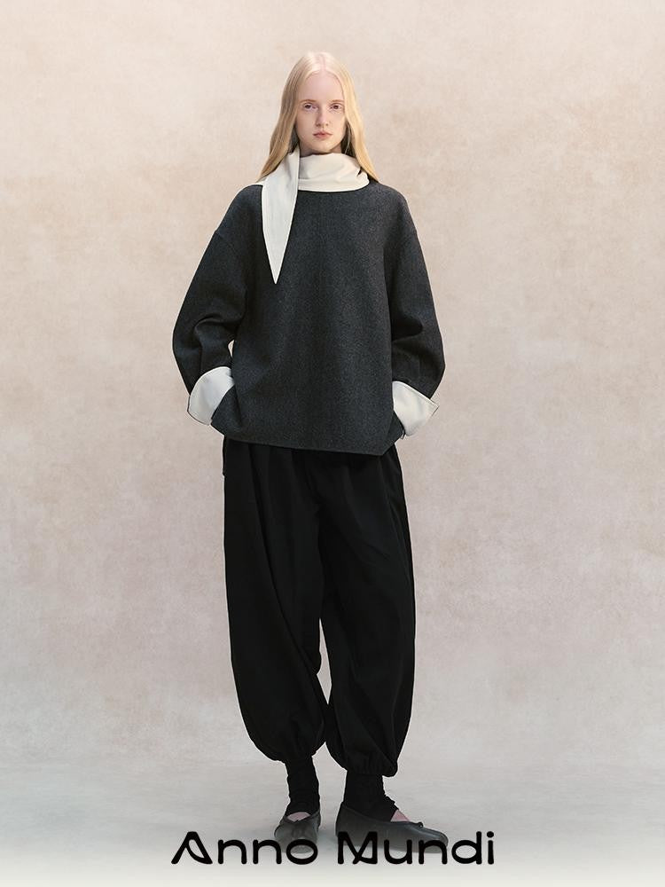 AnnoMundi Color Block Two Way Loose Women&