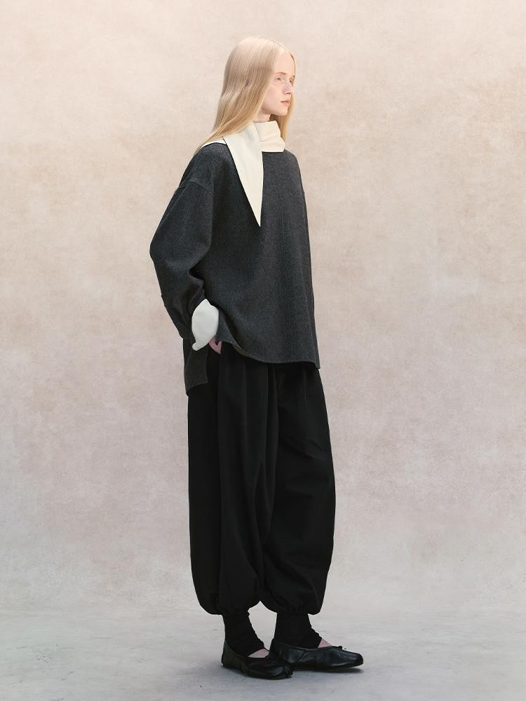 AnnoMundi Color Block Two Way Loose Women&