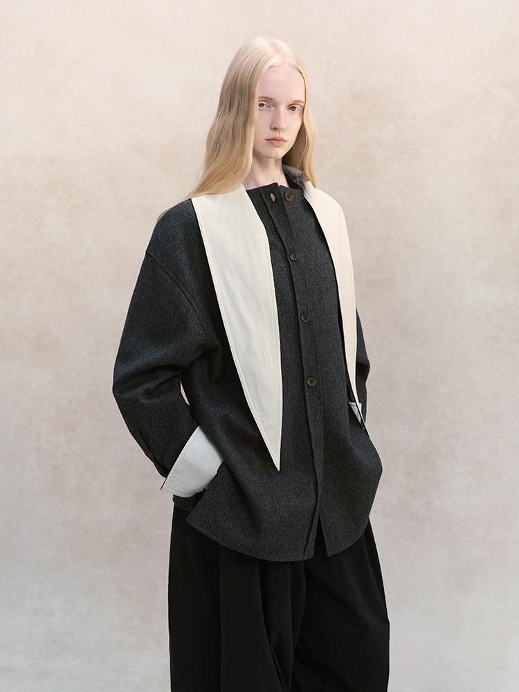 AnnoMundi Color Block Two Way Loose Women&