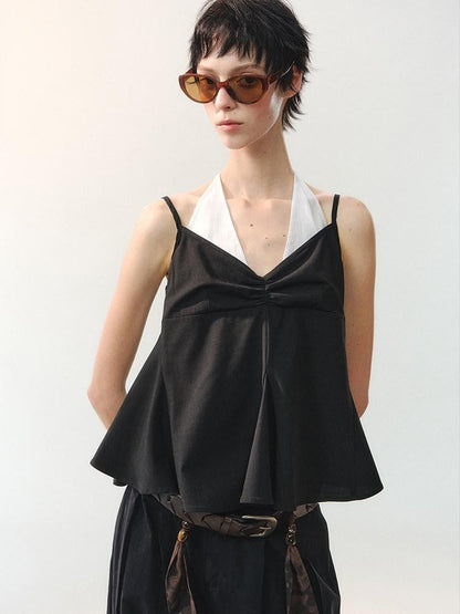 AnnoMundi Colorblock Faux Layered Strappy Women&
